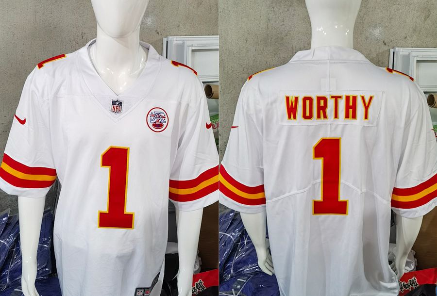 Chiefs White Jersey