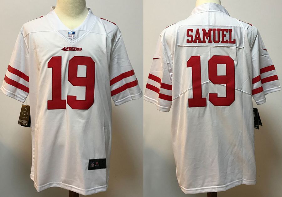 49ers White Jersey