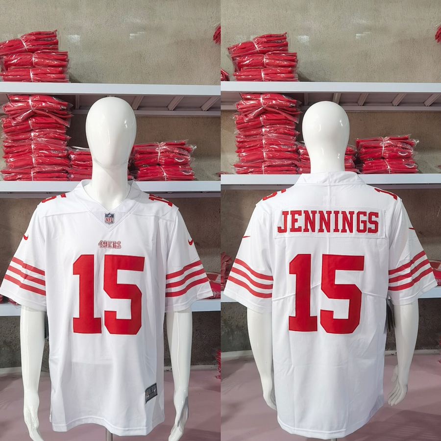 49ers White Jersey