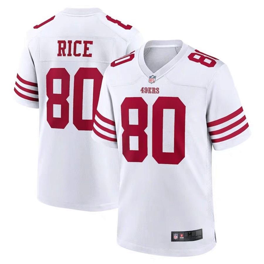 49ers White Jersey