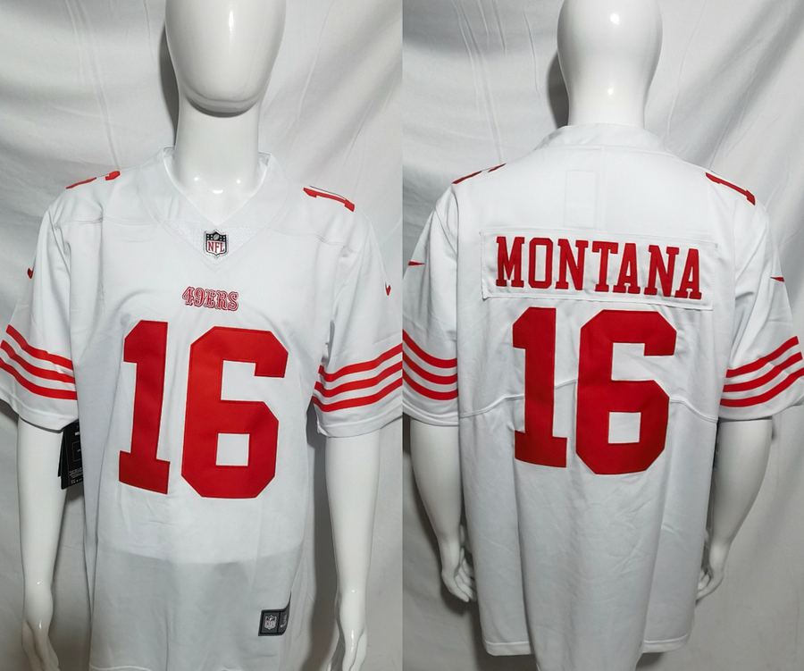 49ers White Jersey