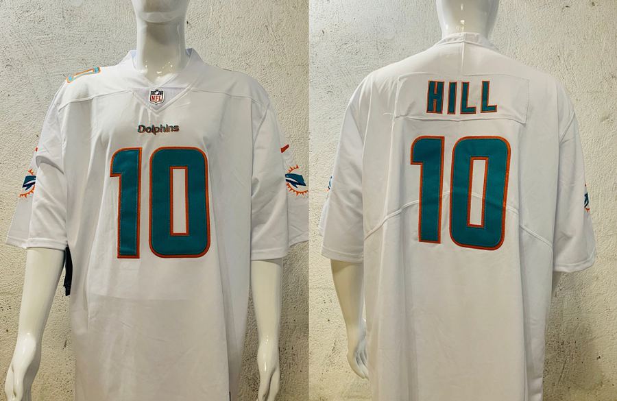 Dolphins #2 White Jersey