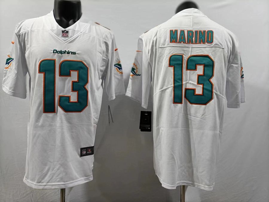 Dolphins White Jersey