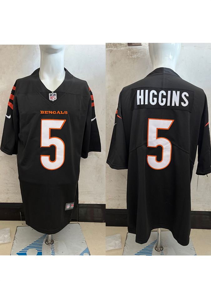 Bengals #5 Black Jersey