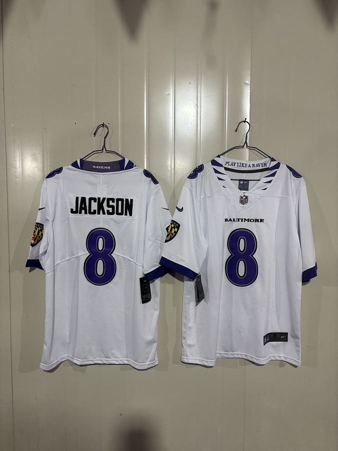 Ravens #8 Jersey