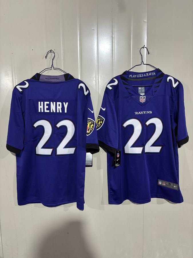 Ravens #22 Purple Jersey