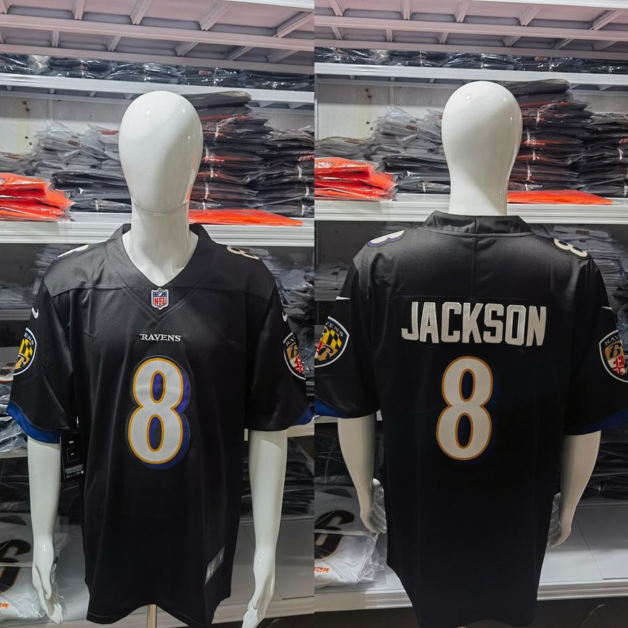 Ravens #2 Black Jersey