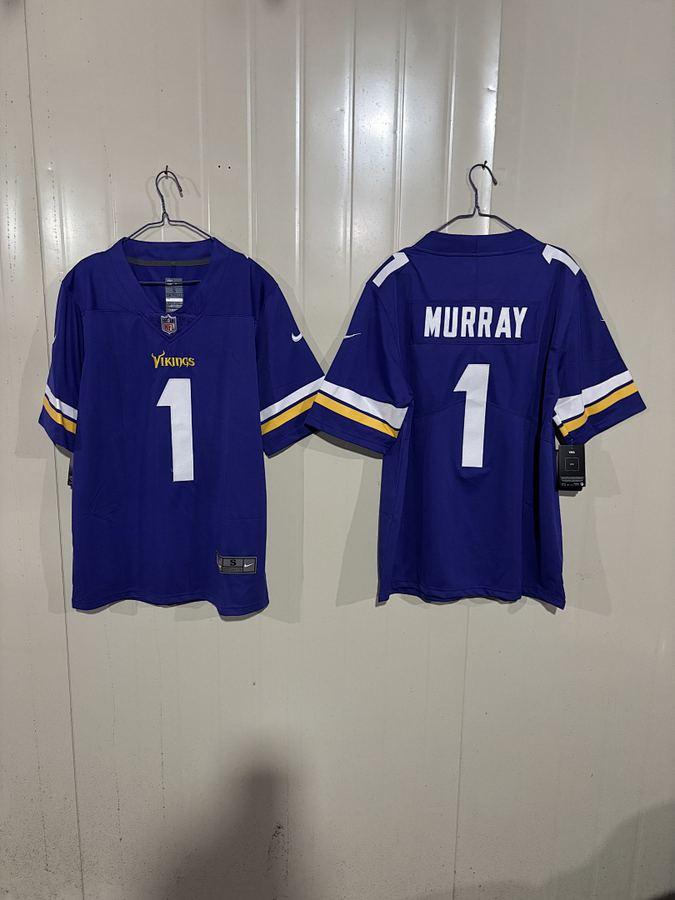 Vikings #1 Purple Jersey