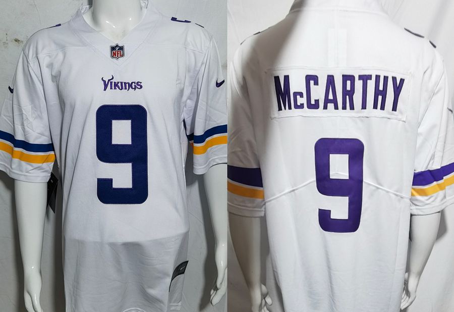 Vikings White Jersey