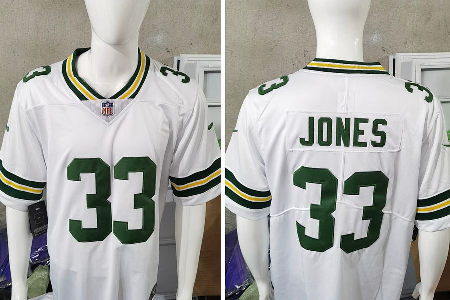 Packers White Jersey