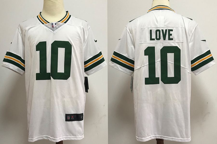 Packers White Jersey