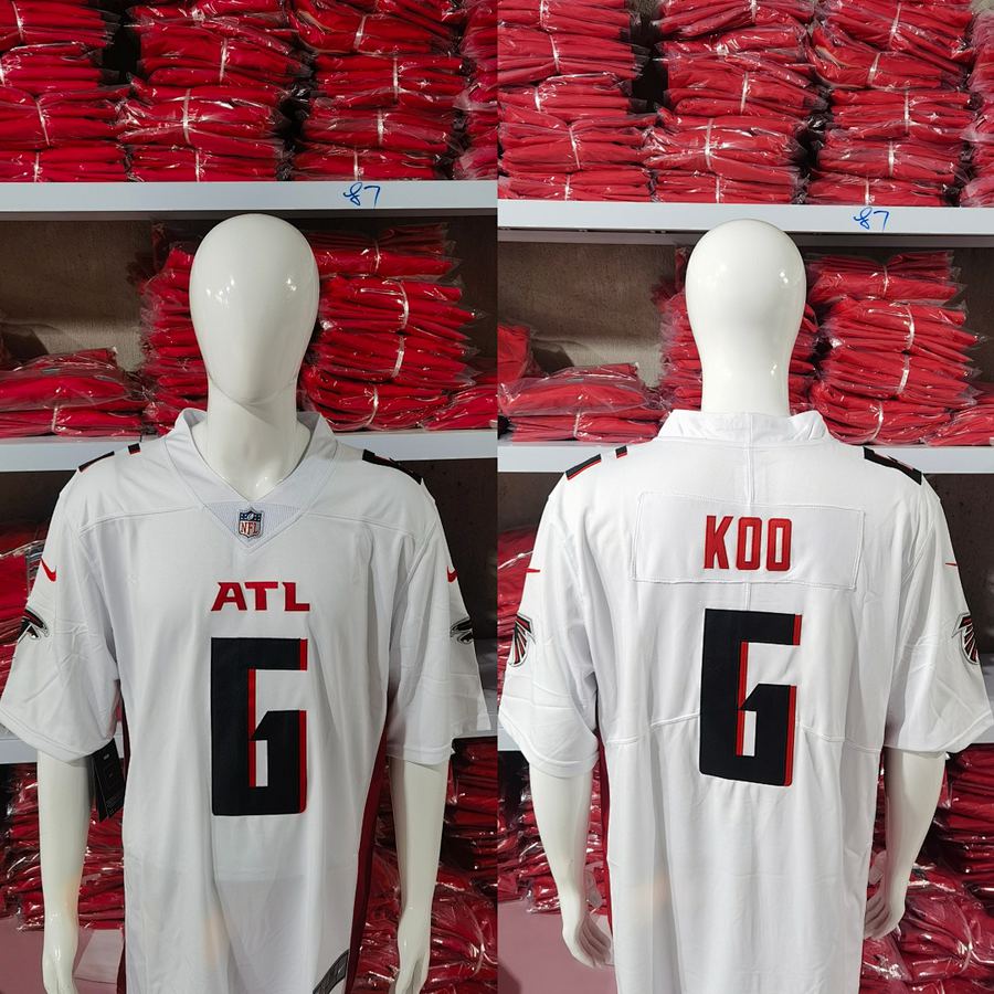 Falcons White Jersey