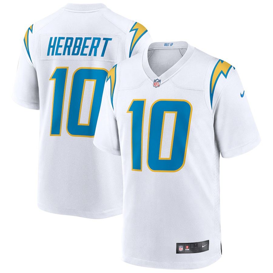 Chargers White Jersey
