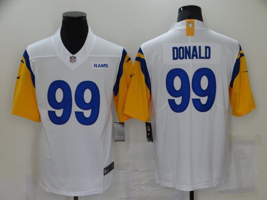 Rams #2 White Jersey