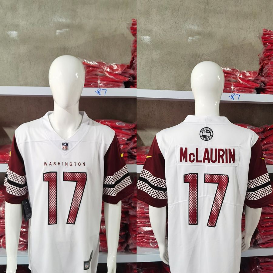 Commanders White Jersey