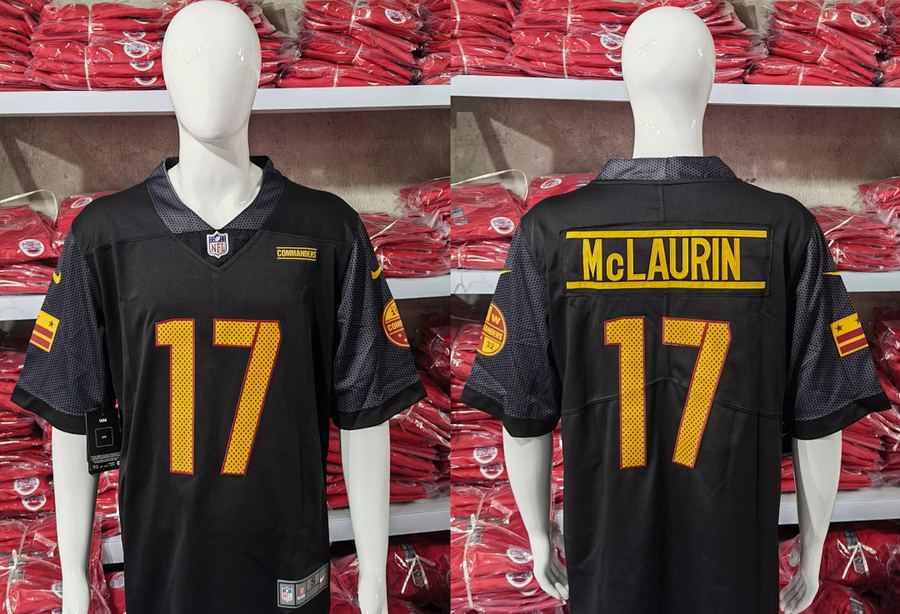 Commanders Black Jersey