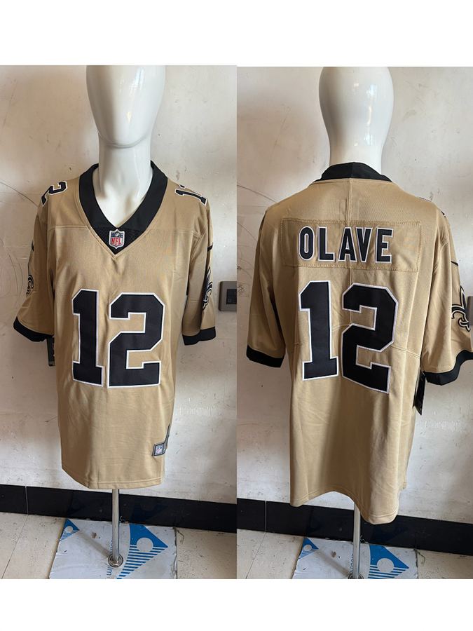 Saints #12 Cream Jersey
