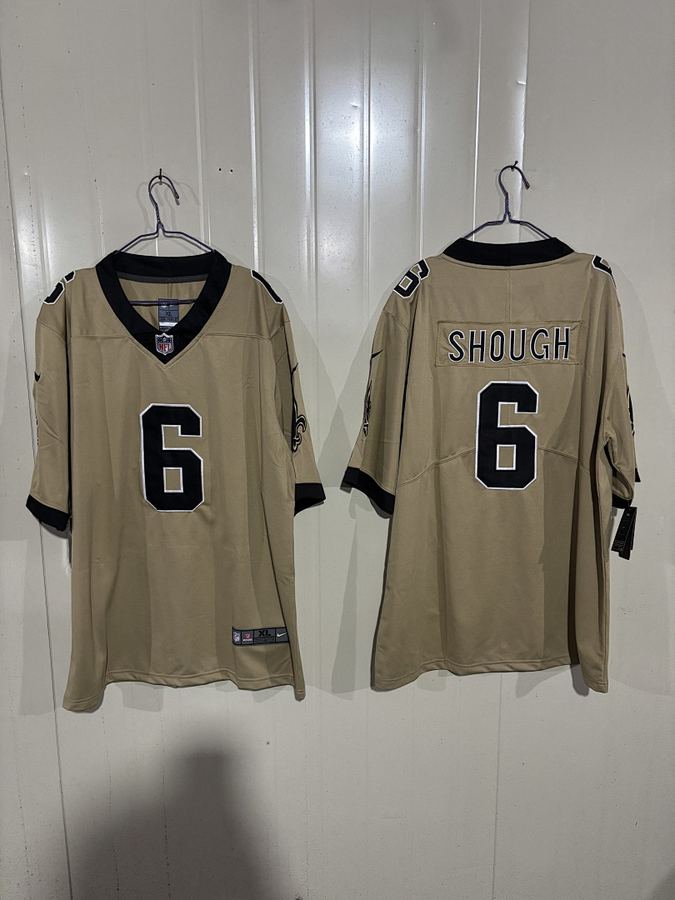 Saints #6 Cream Jersey