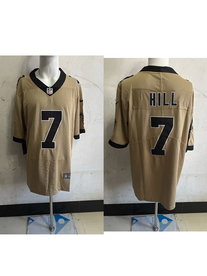 Saints #7 Cream Jersey