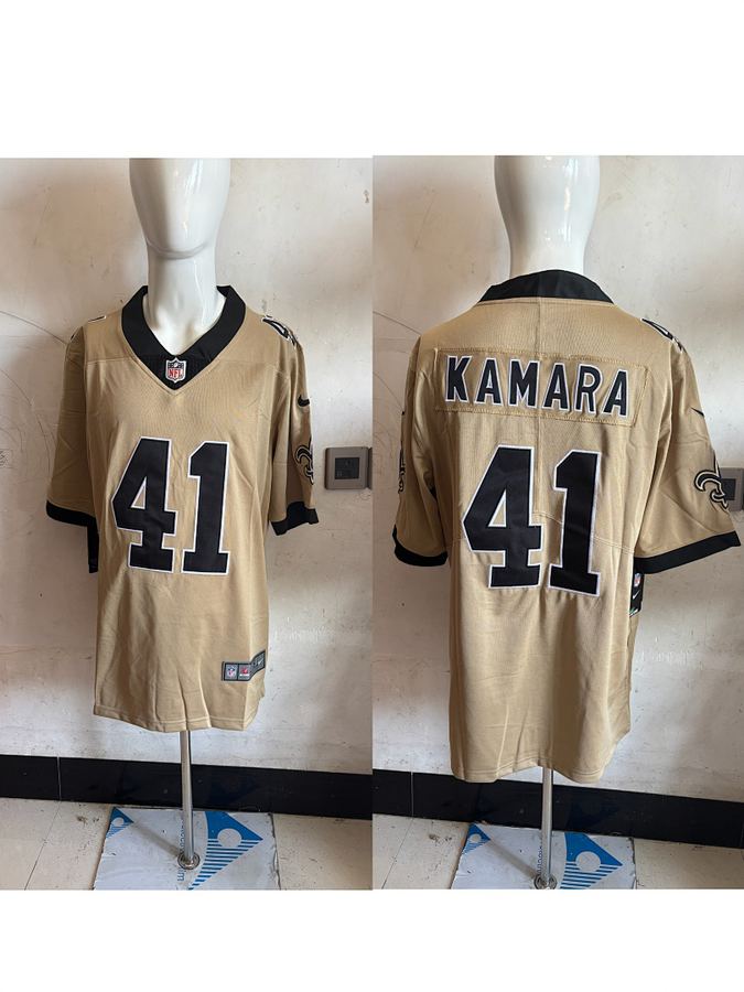 Saints #41 Cream Jersey