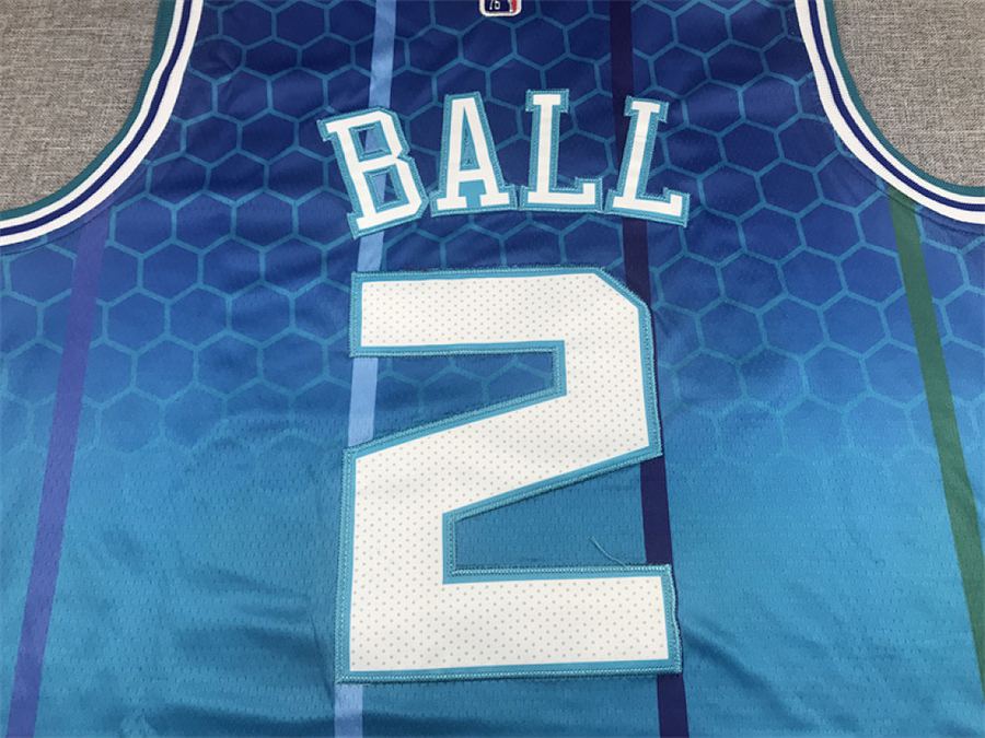Hornets #2 Blue City Edition Jersey