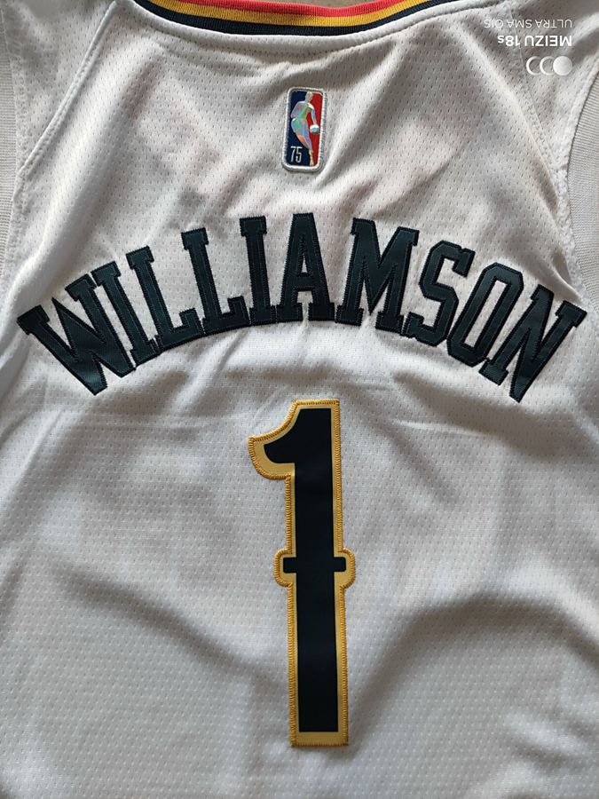 Pelicans White Jersey