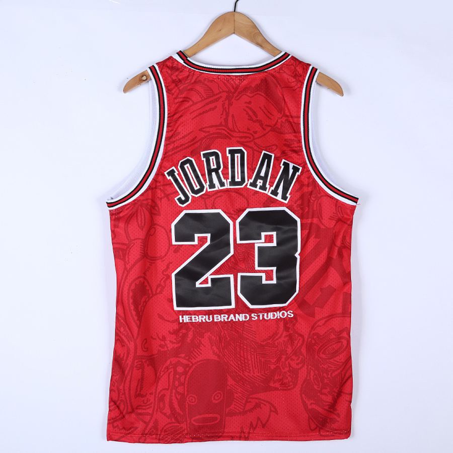 Michael Jordan Red Jersey