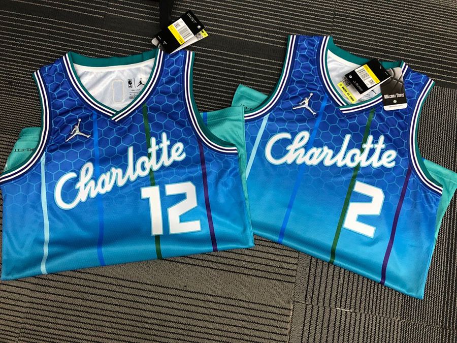 Hornets 75th Anniversary Heat Pressed Jersey