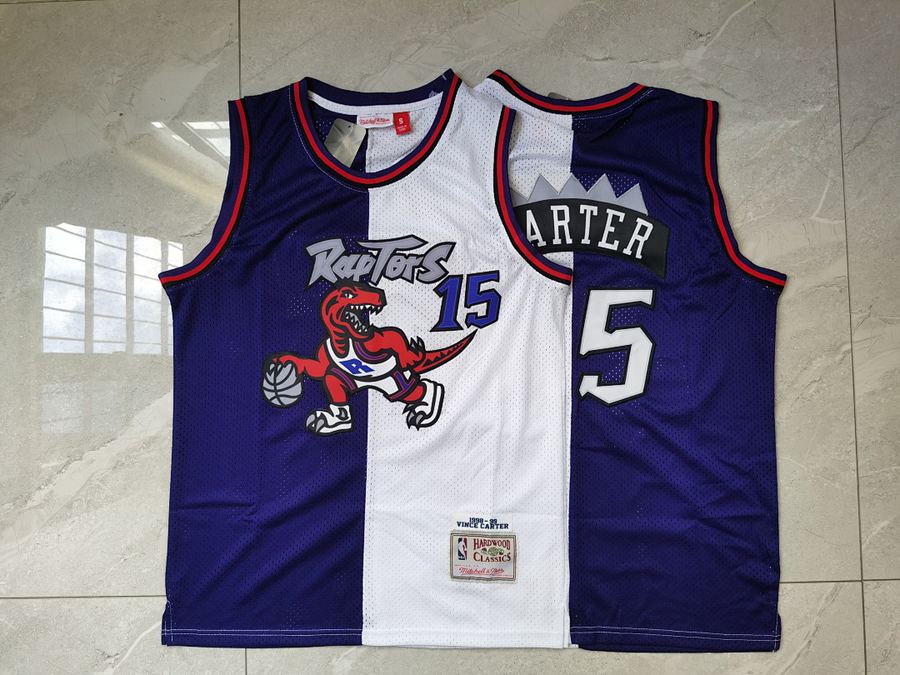 Raptors #15 Purple Jersey