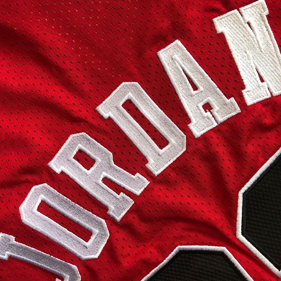 Michael Jordan Red Jersey XS-XXL