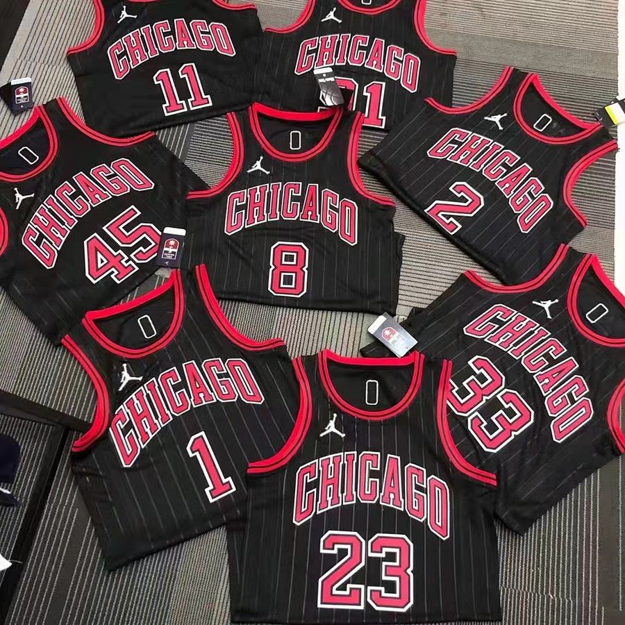 Bulls 75th Anniversary Heat Pressed Jersey