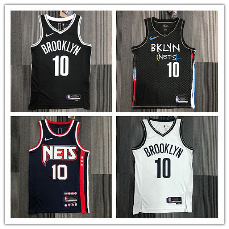 Nets #10 Heat Pressed Jersey