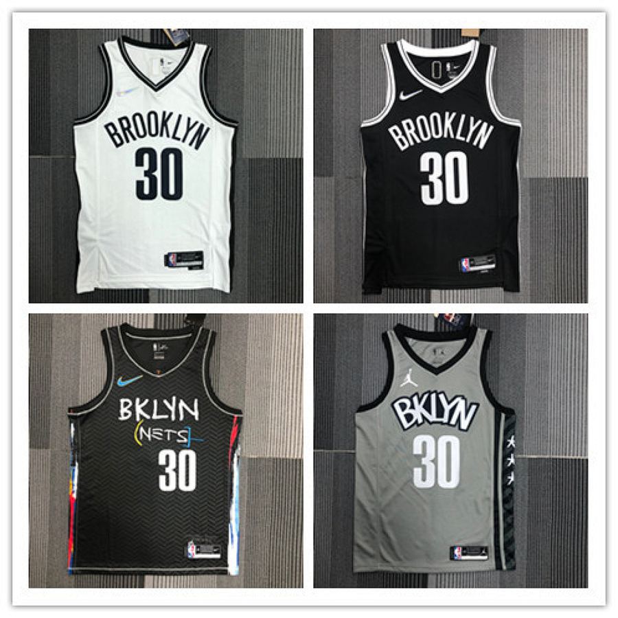 Nets Stephen Curry Heat Pressed Jersey