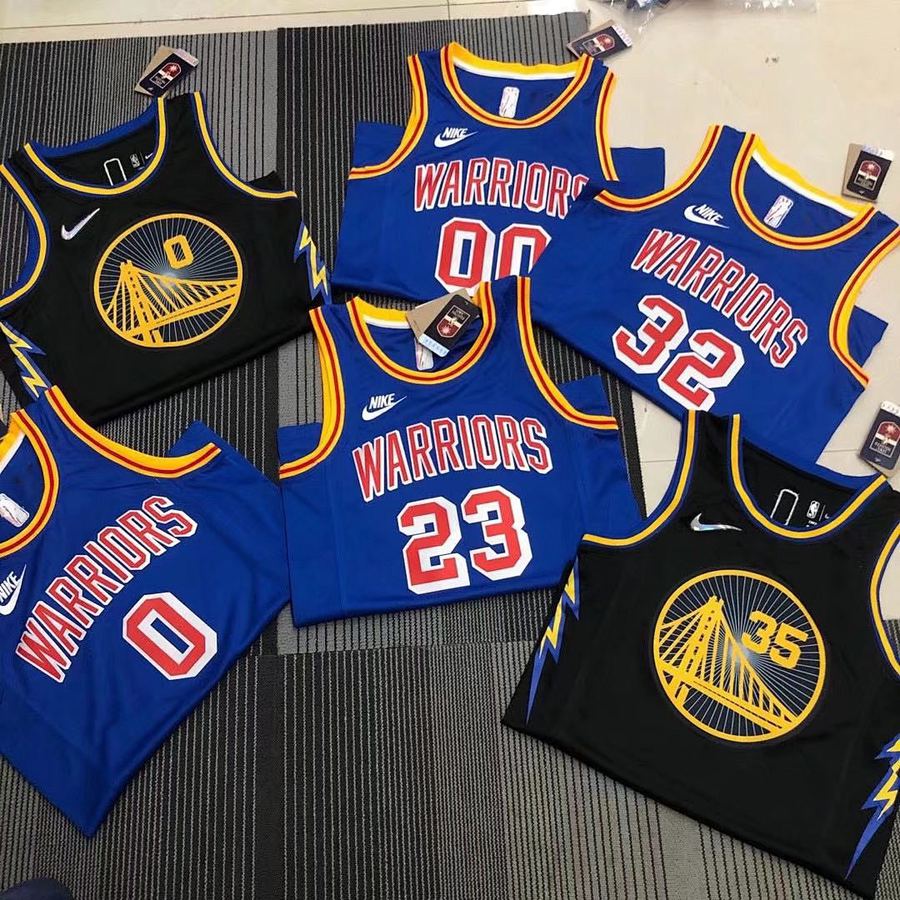 Warriors 75th Anniversary Heat Pressed Jersey