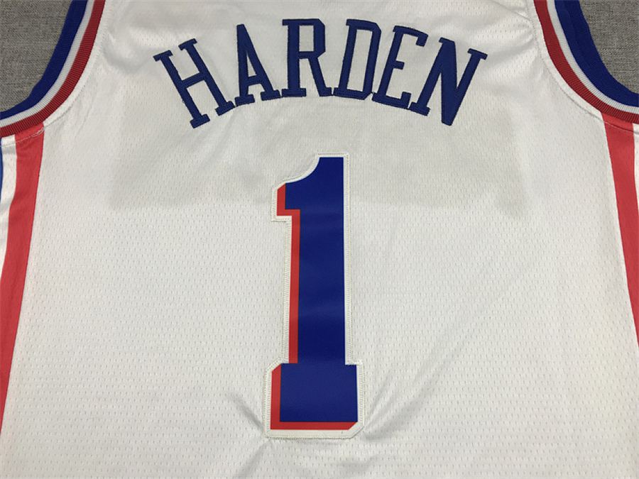 76ers #1 White Jersey