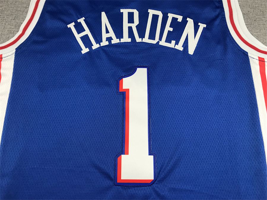 76ers #1 Blue Jersey