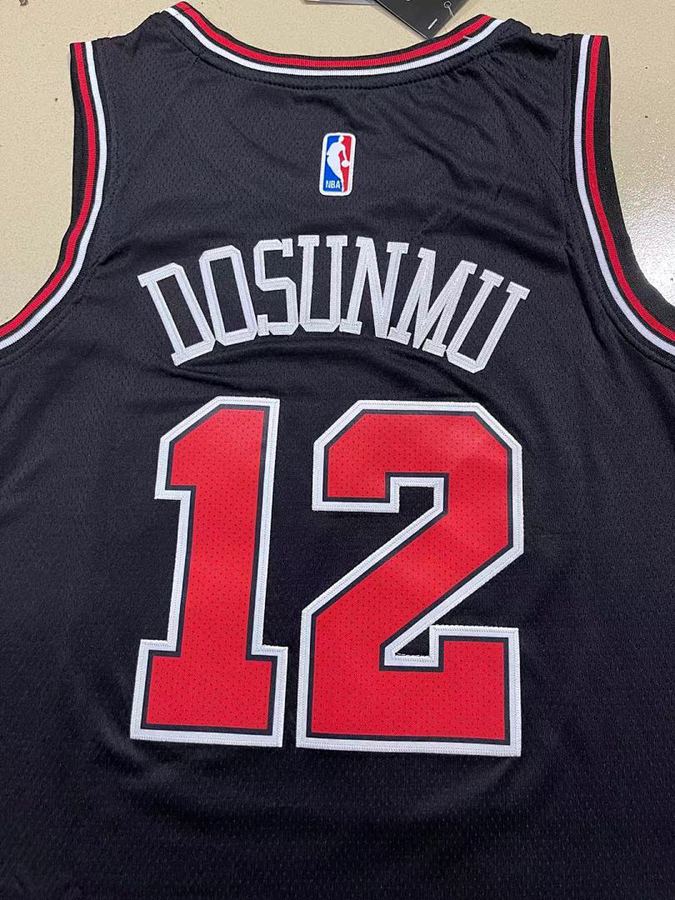 Bulls Black Nike Jersey