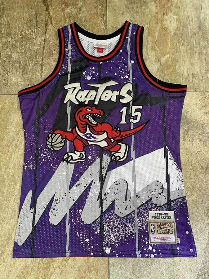 Raptors #15 Vince Carter Swingman Retro Jersey