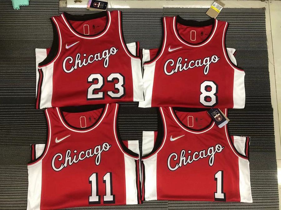 Bulls 75th Anniversary Heat Pressed Jersey