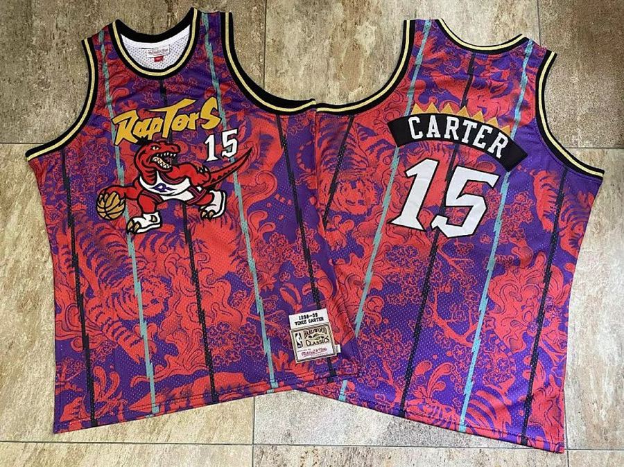 Raptors #15 Vince Carter Retro Jersey