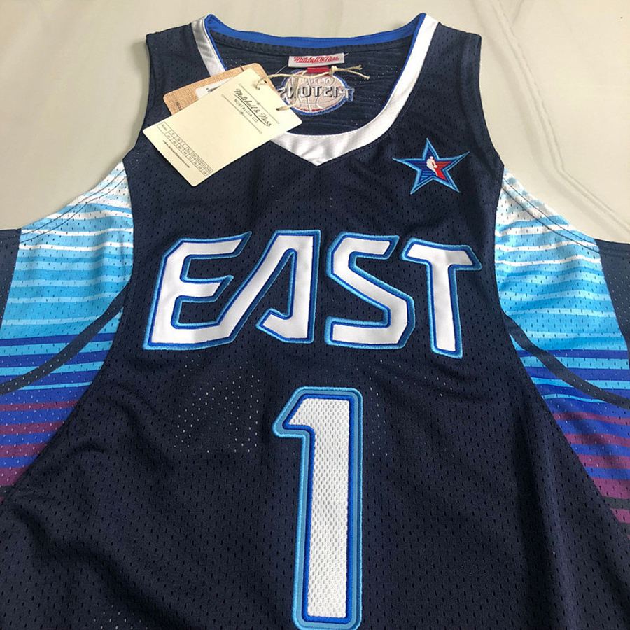 All-Star Allen Iverson Embroidered Jersey XS-XXL