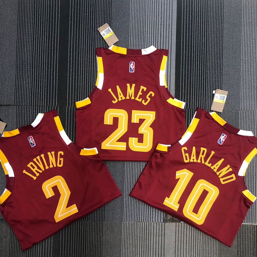 Cavaliers City Edition Heat Pressed Jersey