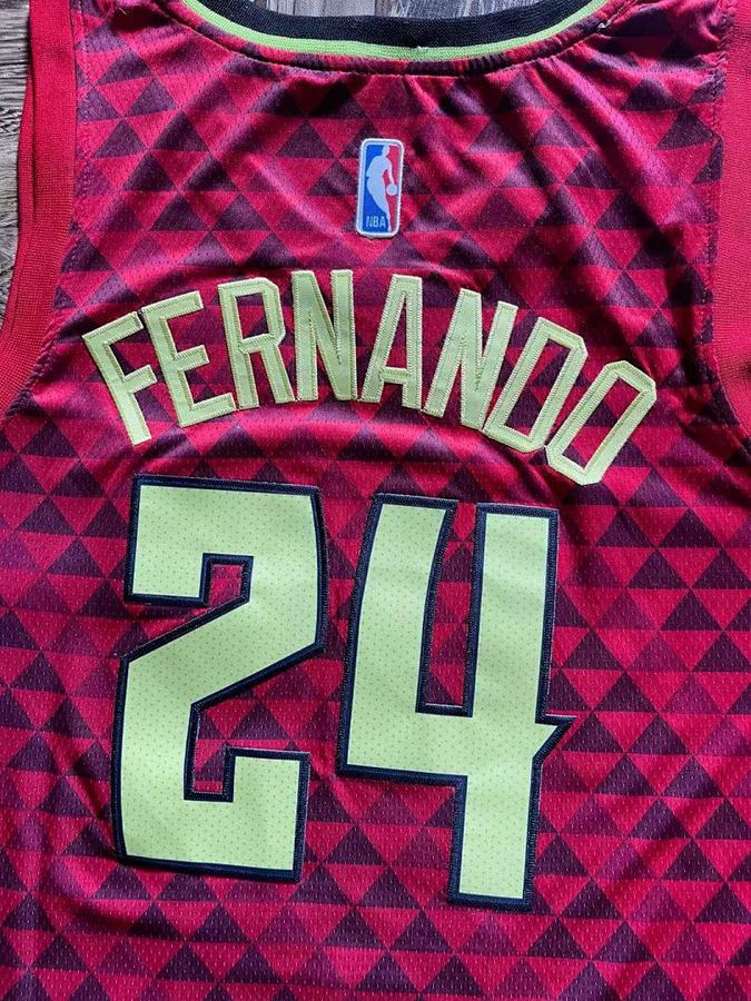 Eagles #24 Red Nike Jersey