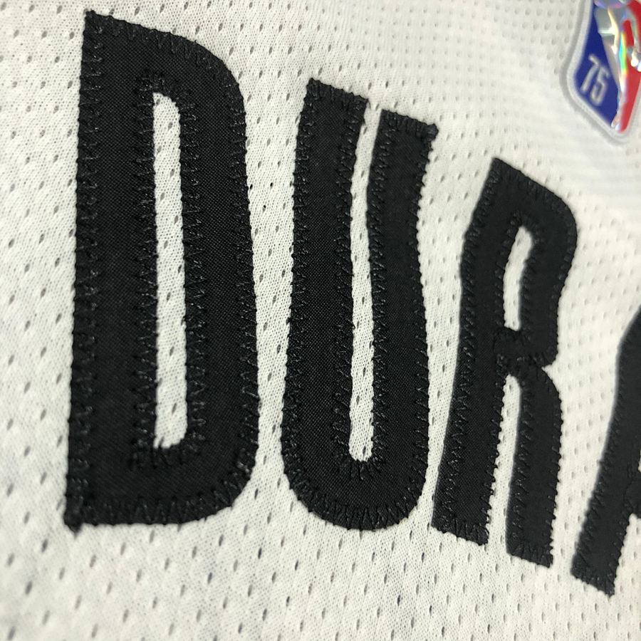 Nets #7 Kevin Durant White Jersey
