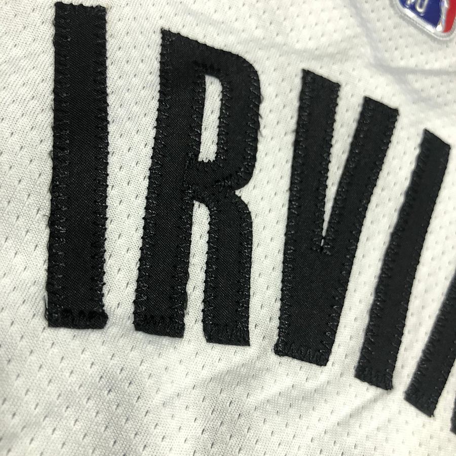 Nets #11 Kyrie Irving White Jersey