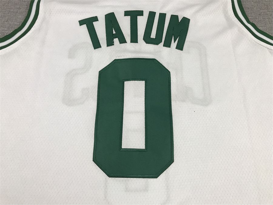 Celtics #0 White 75th Anniversary Jersey