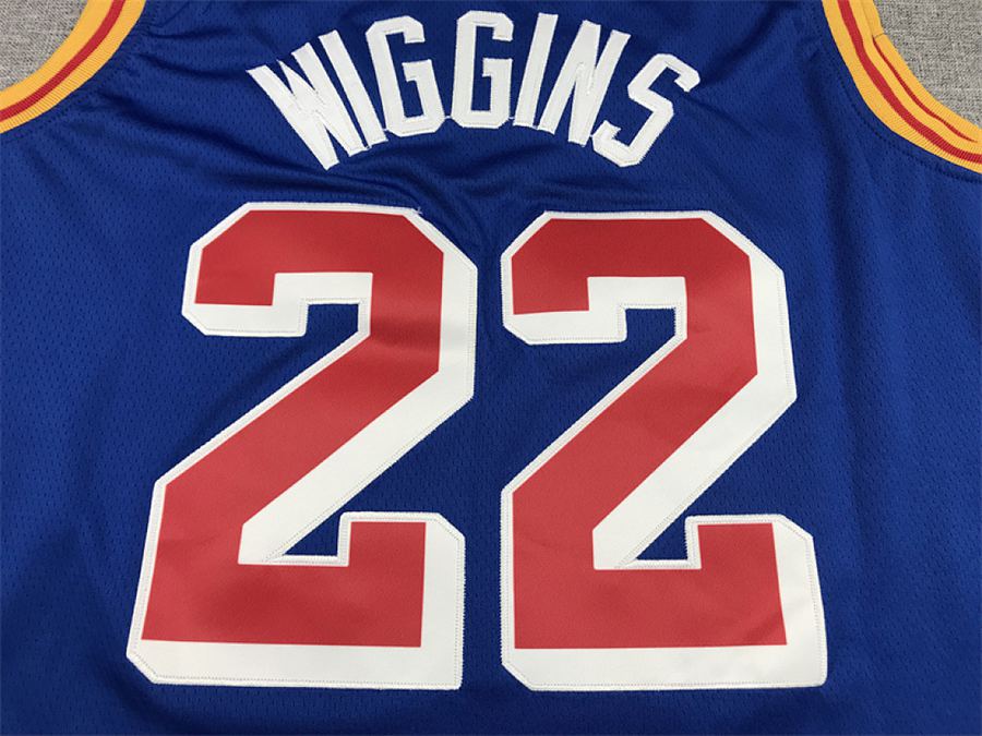 Warriors #22 Blue 75th Anniversary Jersey