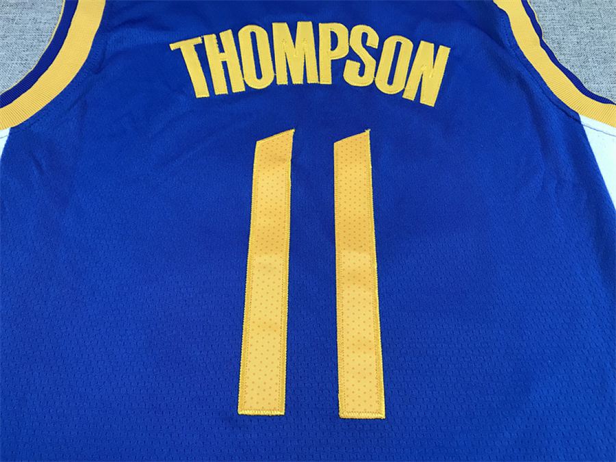 Warriors #11 Blue 75th Anniversary Jersey