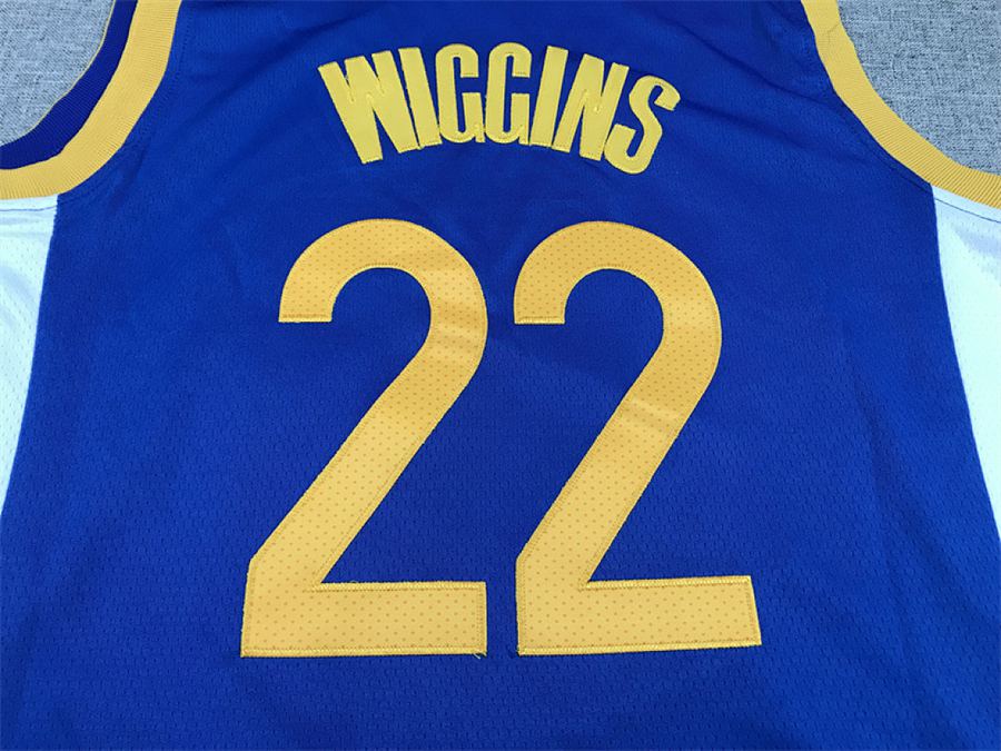 Warriors #22 Blue 75th Anniversary Jersey