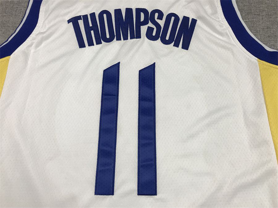 Warriors #11 White 75th Anniversary Jersey